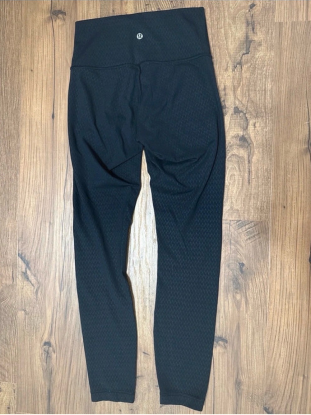 lululemon athletica Speed Tight Black High-Rise Textured Leggings size 4